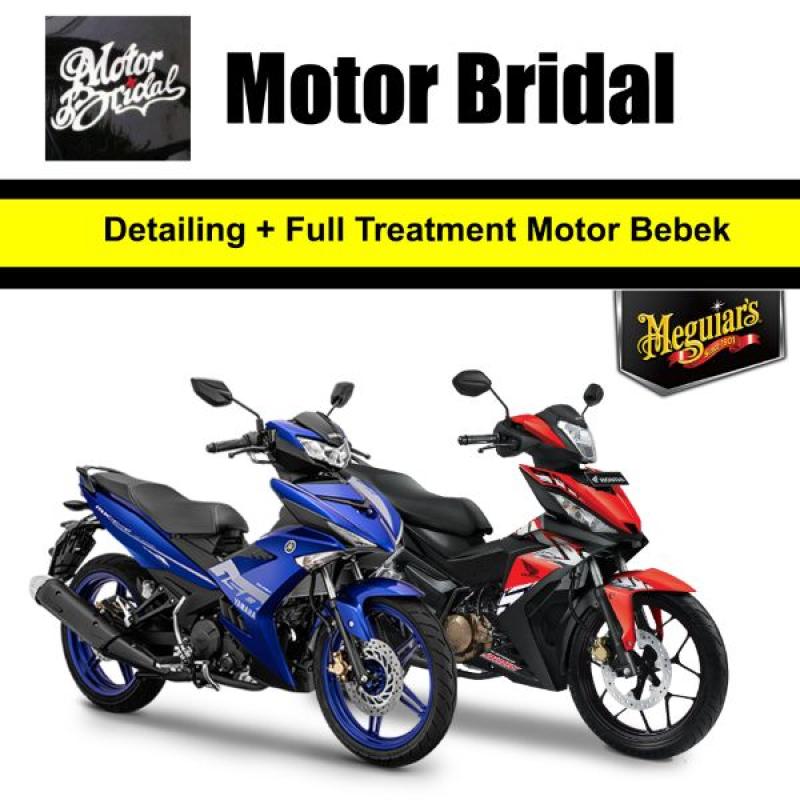 Jual Motor Bridal Paket Salon Motor Detailing Full Treatment Dengan High Premium Wax Untuk Tipe Bebek Online September 2020 Blibli Com