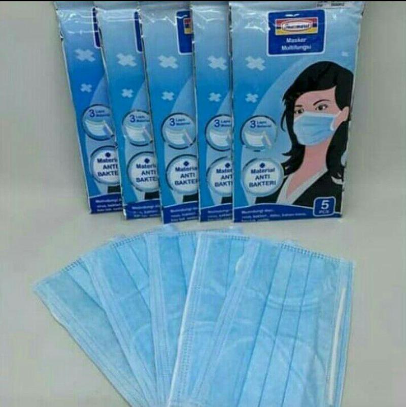 Jual Indomaret 3 Ply Masker Isi 5 Pcs Online Desember 2020 Blibli