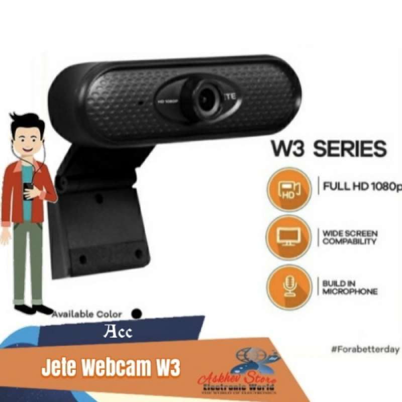 Webcam best sale w3 1080p