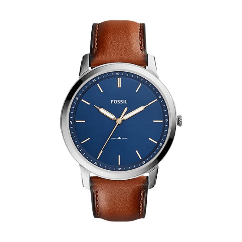 Promo Fossil FS5304 Men The Minimalist Three-Hand Blue Dial Light Brown  Leather Strap Jam Tangan Pria [Machtwatch] Diskon 35% di Seller Machtwatch  - Kota Jakarta Barat, DKI Jakarta | Blibli