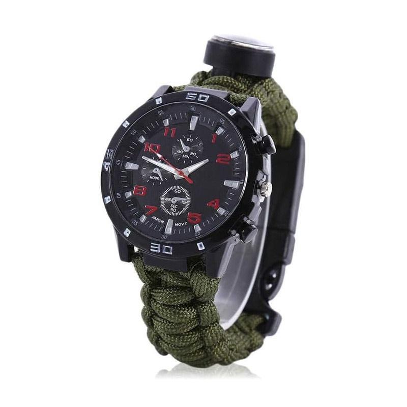 Jual Allyoucanbuy 5in1 Paracord Survival Jam Tangan Pria Online Oktober 2020 Blibli Com