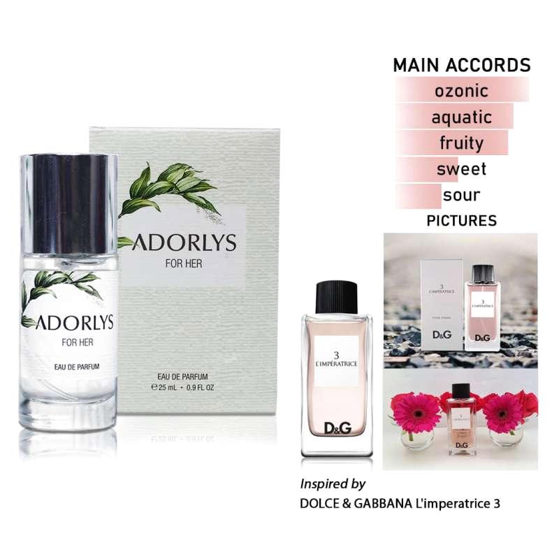 Jual Adorlys Secret Potion Inspired By Dolce Gabbana L Imperatrice 3 Edp Parfume Wanita 25 Ml Online November 2020 Blibli Com
