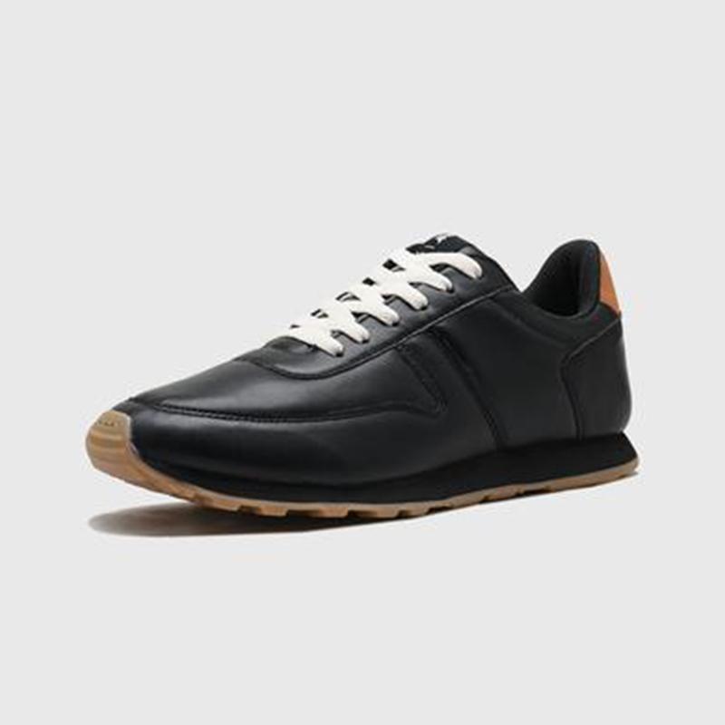 Jual Brodo Sepatu Sneakers Pria Black BS Base V2 41 di