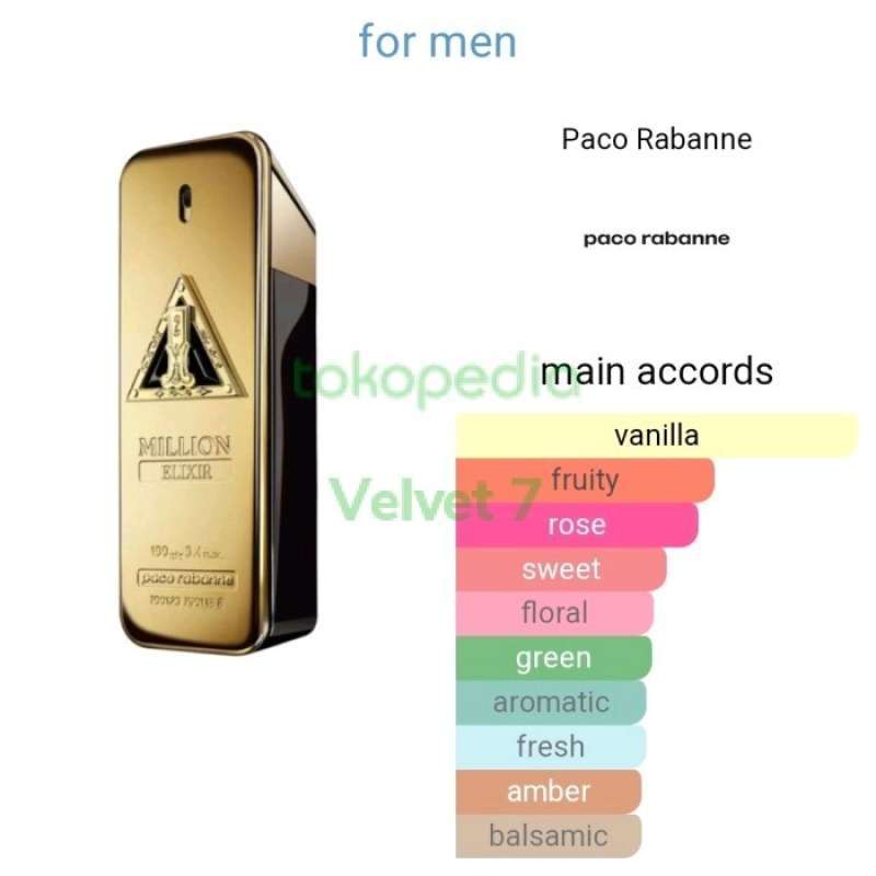 1 million elixir eau de parfum 1.5 ml
