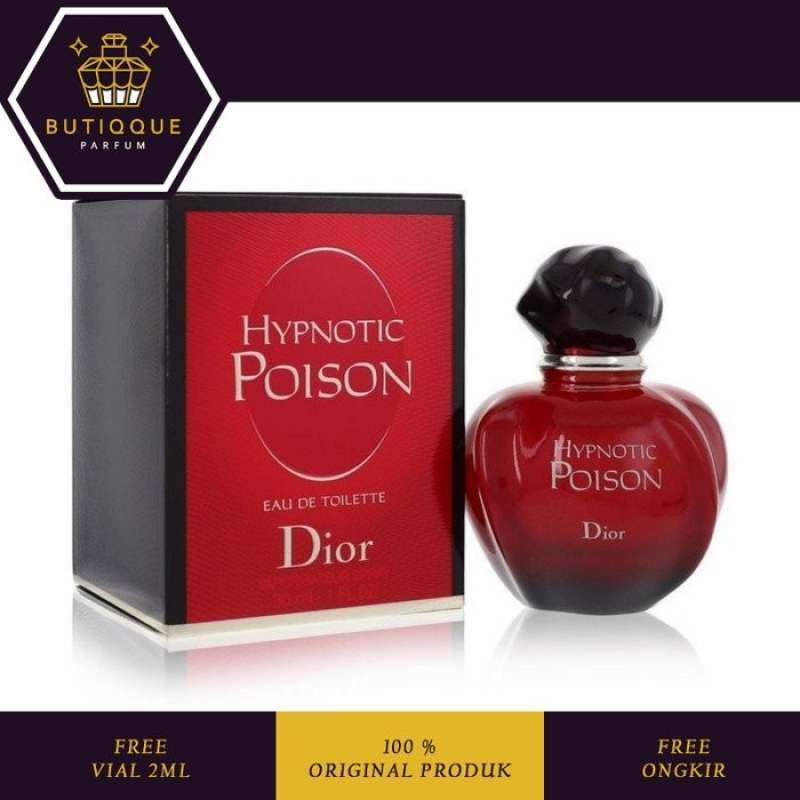 Promo Parfum CD Hypnotic Poison EDT 100ml Original Full Set Diskon