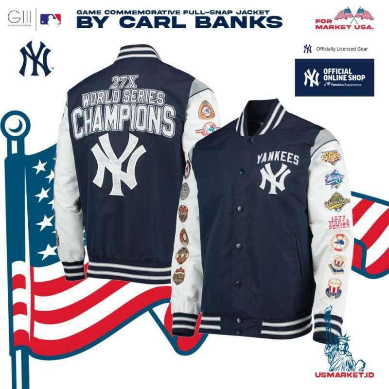 Jaket baseball clearance yankees original