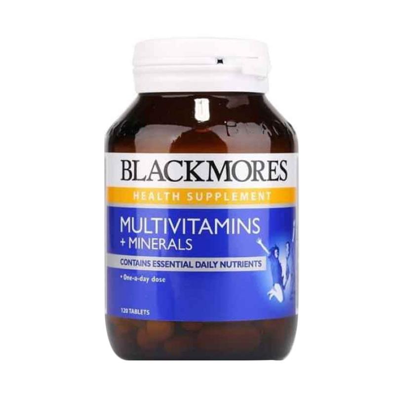 Jual Blackmores Multivitamins Multivitamin Multi Vitamin Vitamins Minerals Mineral 120 Tablet Suplemen Kesehatan Imun Nutrisi Tubuh Online Desember 2020 Blibli