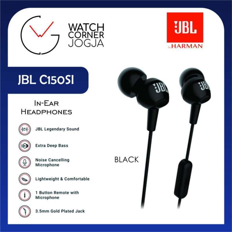 Jual JBL C150SI In Ear Earphone Headset ORIGINAL GARANSI RESMI IMS