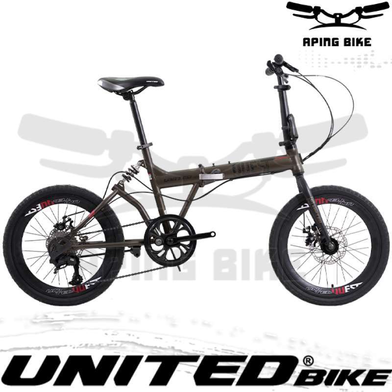 United folding sales bike 20