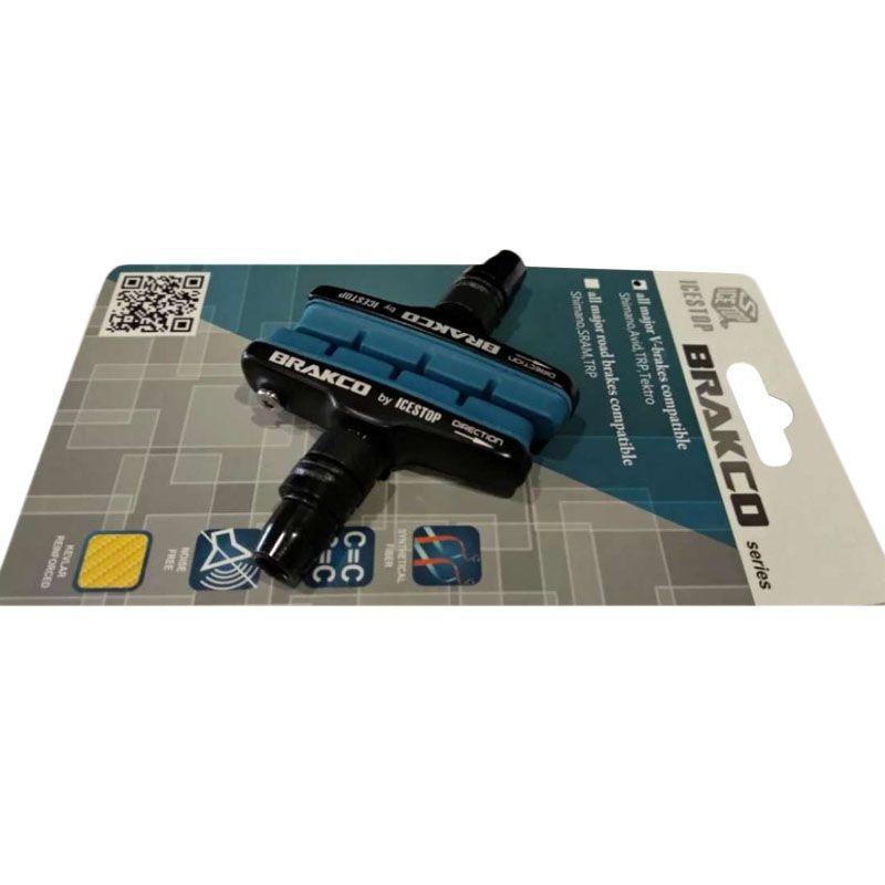 brakco brake pad carbon for vbrake type