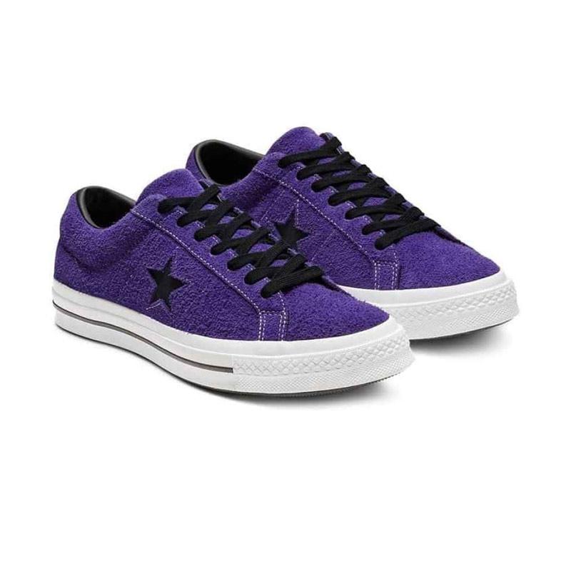 converse one star court purple