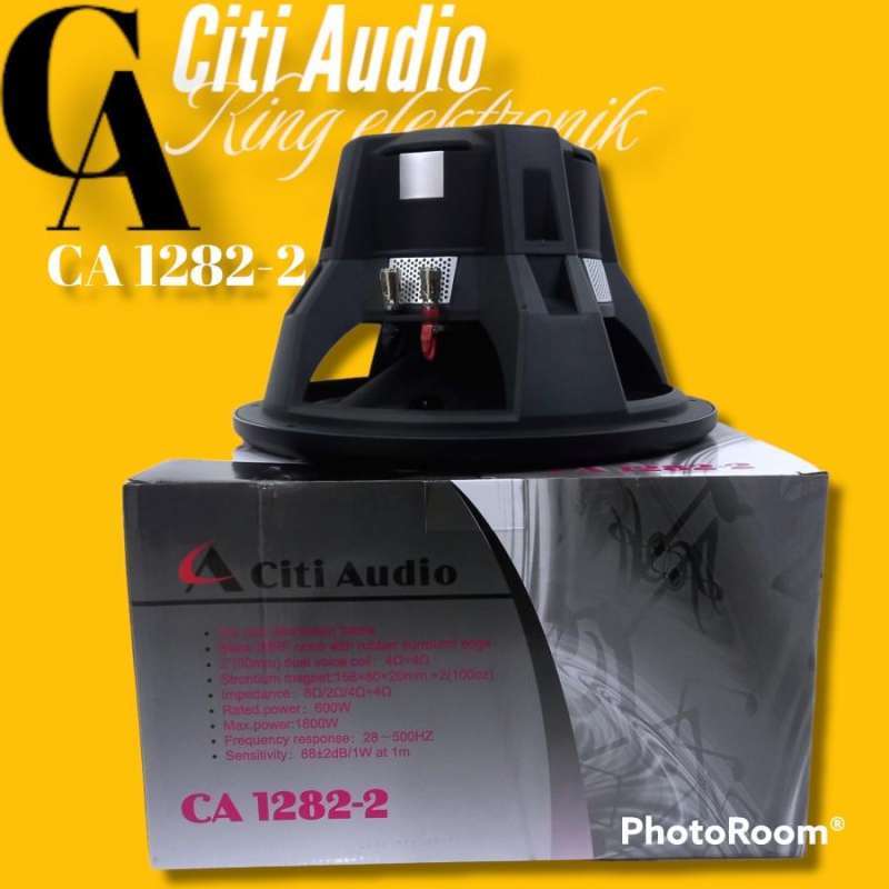 Promo Speaker Subwoofer 12 Inch Citi Audio Ca 1282 2 Double Coil