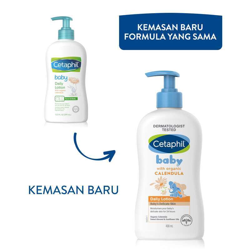 Cetaphil Baby Daily Lotion with Calendula [400 ml] - Main Image