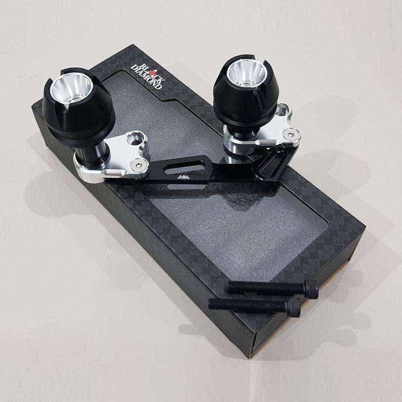 Jual Black Diamond Model Bikers Slider Jalu Penahan Knalpot Motor For Nmax Aerox 155 Online September 2020 Blibli Com