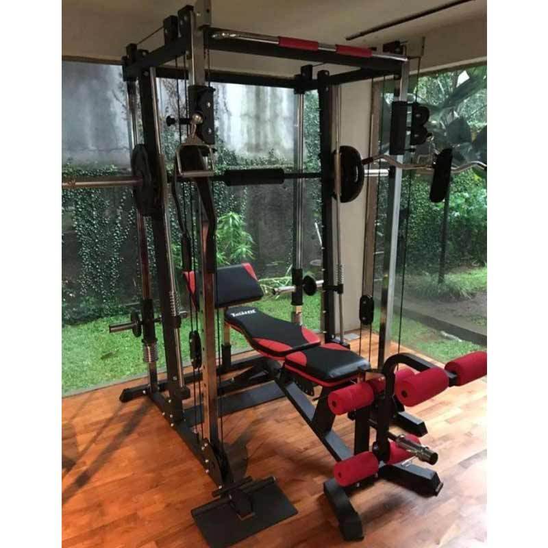 Jual Total Health Gym Comersil Power Rack Alat Fitness Online September 2020 Blibli Com