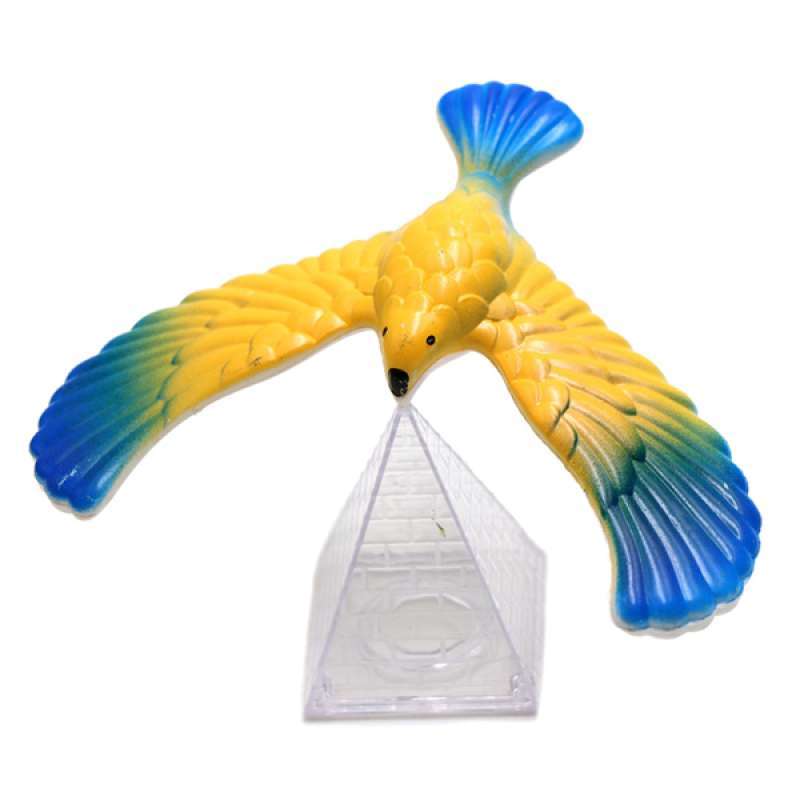Random Color Magic Self Balancing Eagle with Base Kids Physical Science Toy 