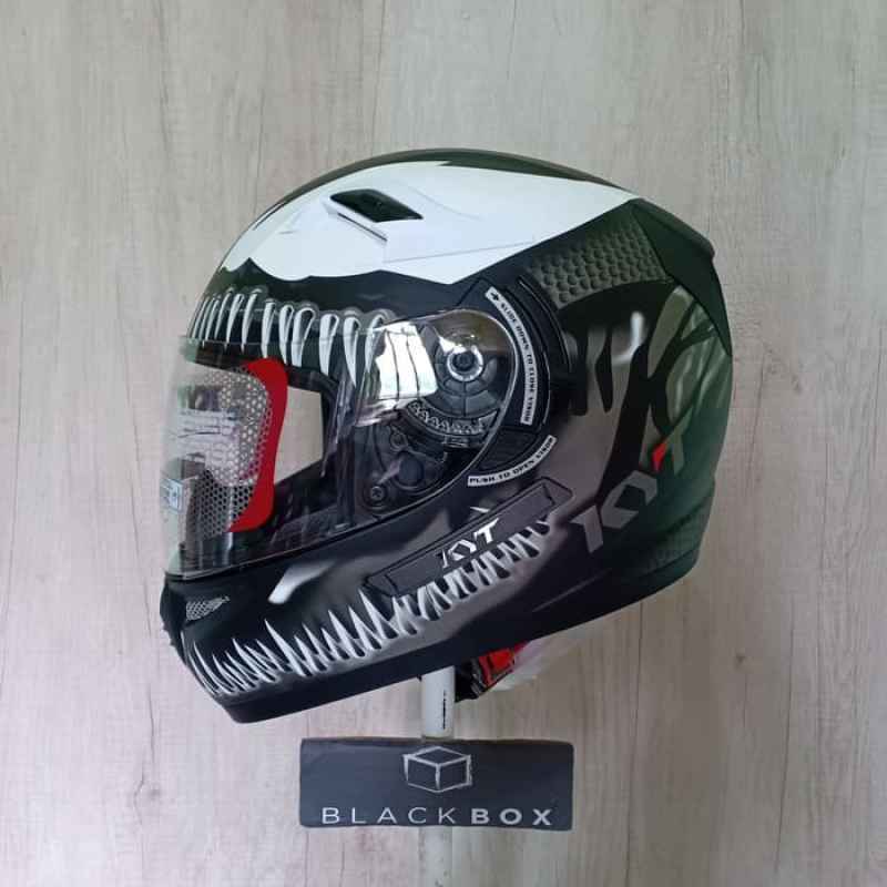 Jual KYT K2 Rider Venom L Black Doff Gunmetal di Seller