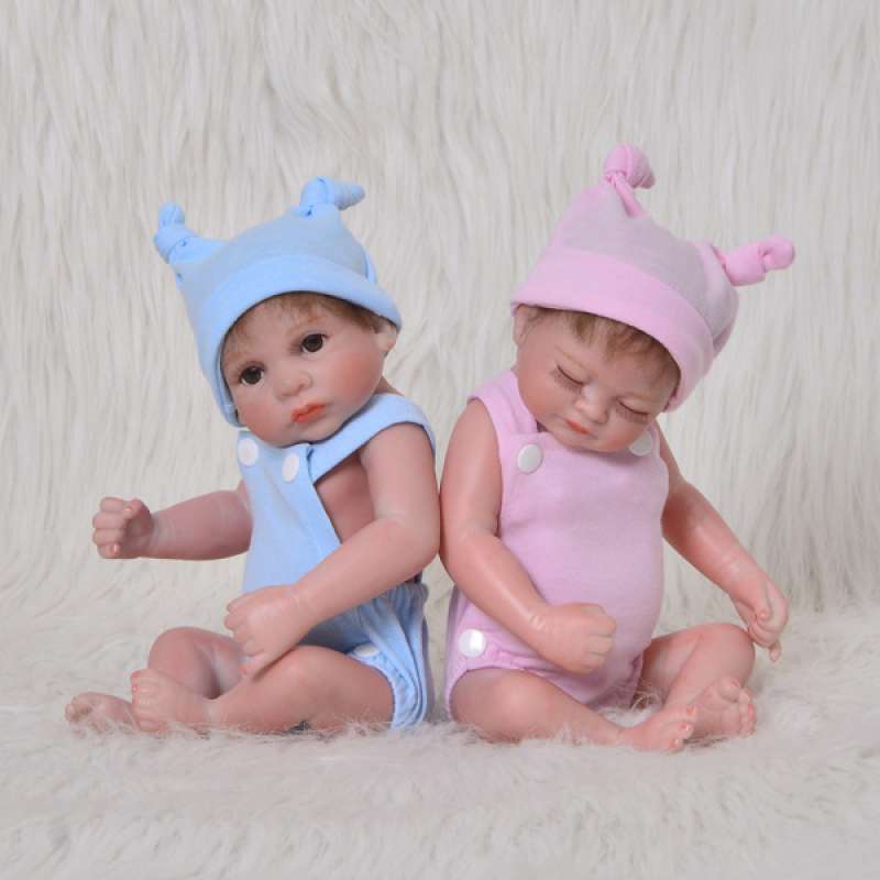 Jual Oem Realistic Silicone Baby Twin Doll Costumed Reborn Doll Kids Toys 26 Cm Online September 2020 Blibli Com