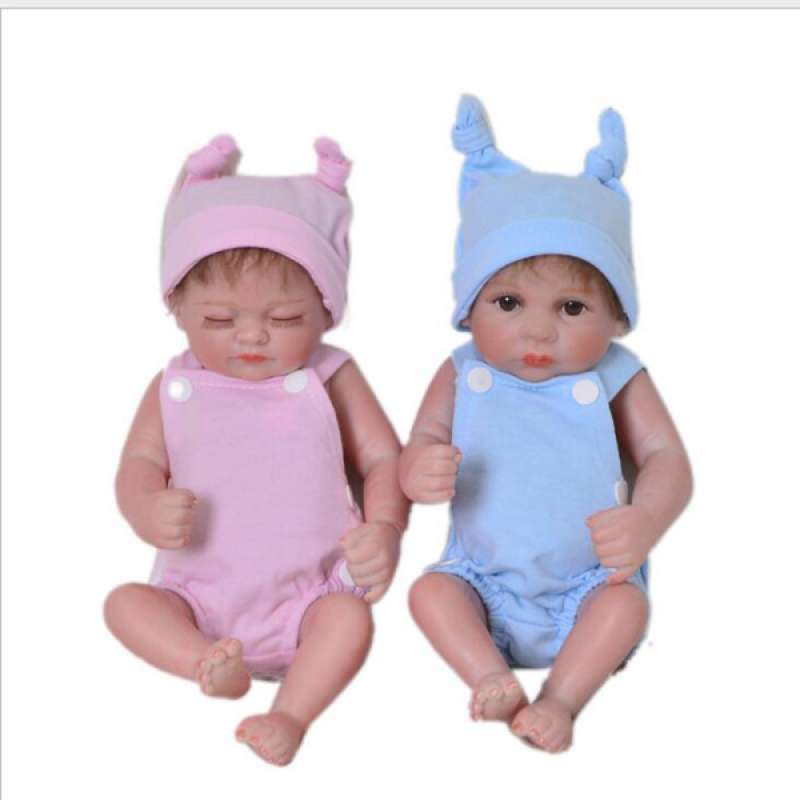 Jual Oem Realistic Silicone Baby Twin Doll Costumed Reborn Doll Kids Toys 26 Cm Online September 2020 Blibli Com