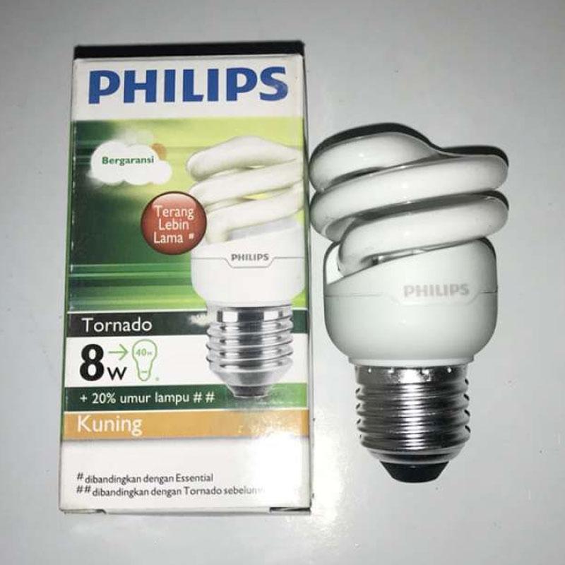 Jual Philips Tornado Light Bohlam Lampu Kuning 8 W Online Desember 2020 Blibli