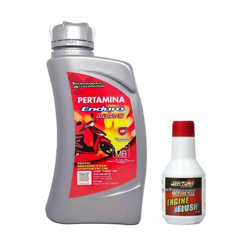 Jual Pertamina Enduro Matic 10w30 0 8l Daytona Engine Flush 60ml Online Desember 2020 Blibli