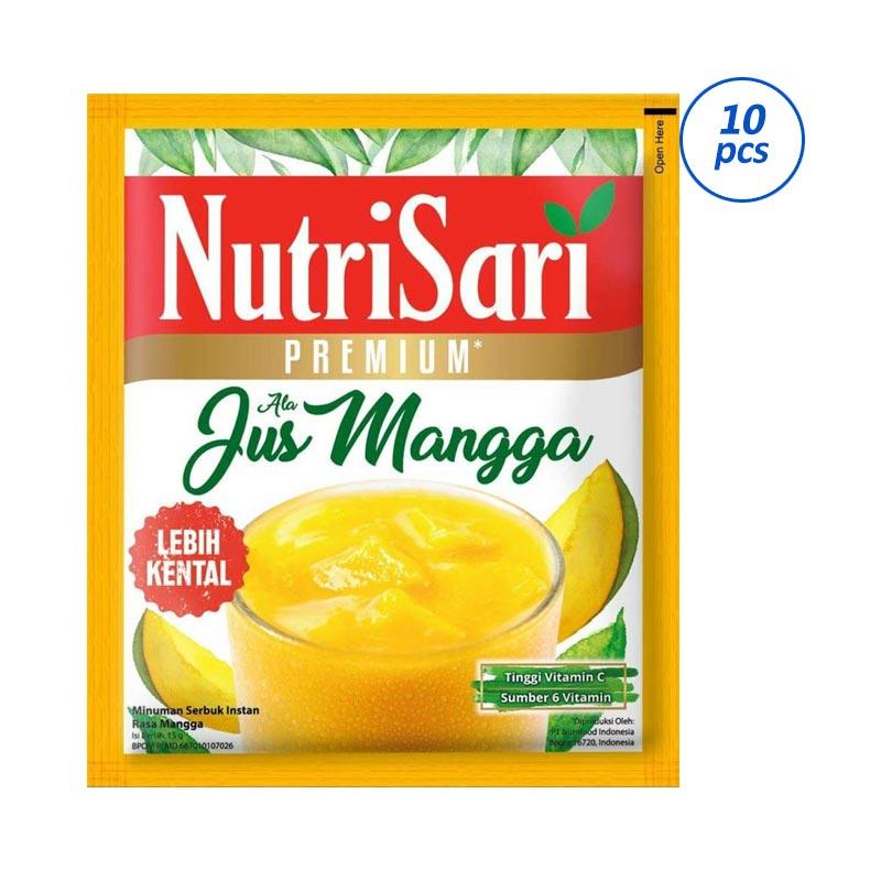 Jual Nutrisari Premium Jus Mangga 10 Sachet Online Oktober 2020 Blibli Com