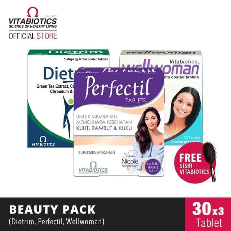 Jual Vitabiotics Paket Vitamin Kecantikan 1 Murah Agustus 2020 Blibli Com