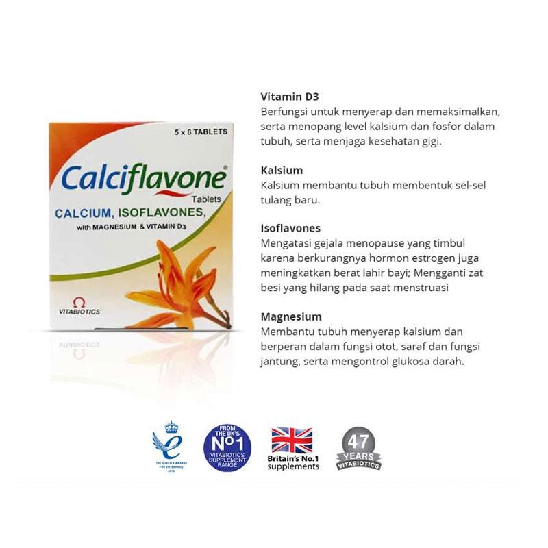 Jual Vitabiotics Calciflavone Suplemen Wanita Masa Menopause 2 Pcs Online Oktober 2020 Blibli Com