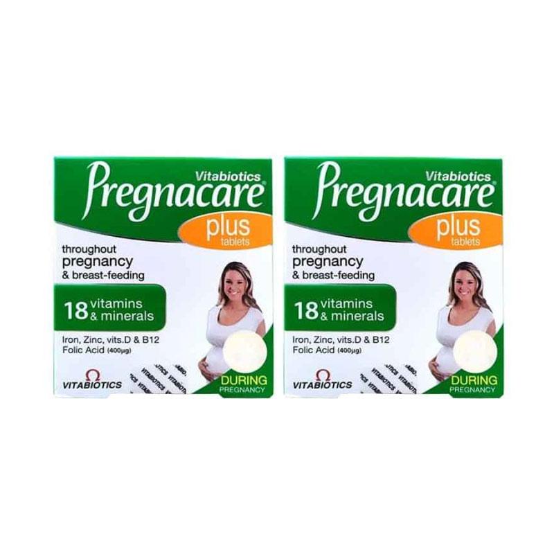 Jual Vitabiotics Pregnacare Plus Vitamin Ibu Hamil Dan Menyusui 30 Tablet X 2 Pcs Online November 2020 Blibli
