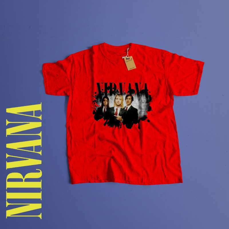 Jual Gults K 47 Kaos Nirvana Grunge Band T Shirt 7 Colors Online Januari 2021 Blibli