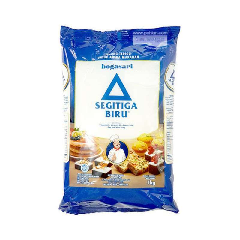 Jual Tepung Terigu Segitiga Biru 1 Kg Murah Mei 2021 Blibli