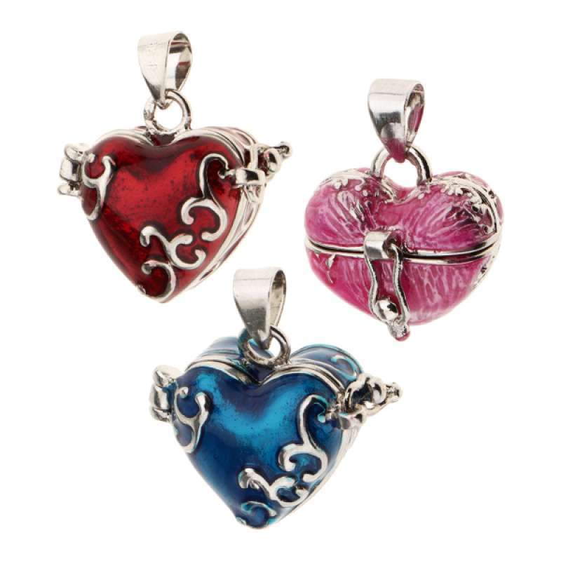 Jual OEM Heart Charms Pet Urn Pendant 