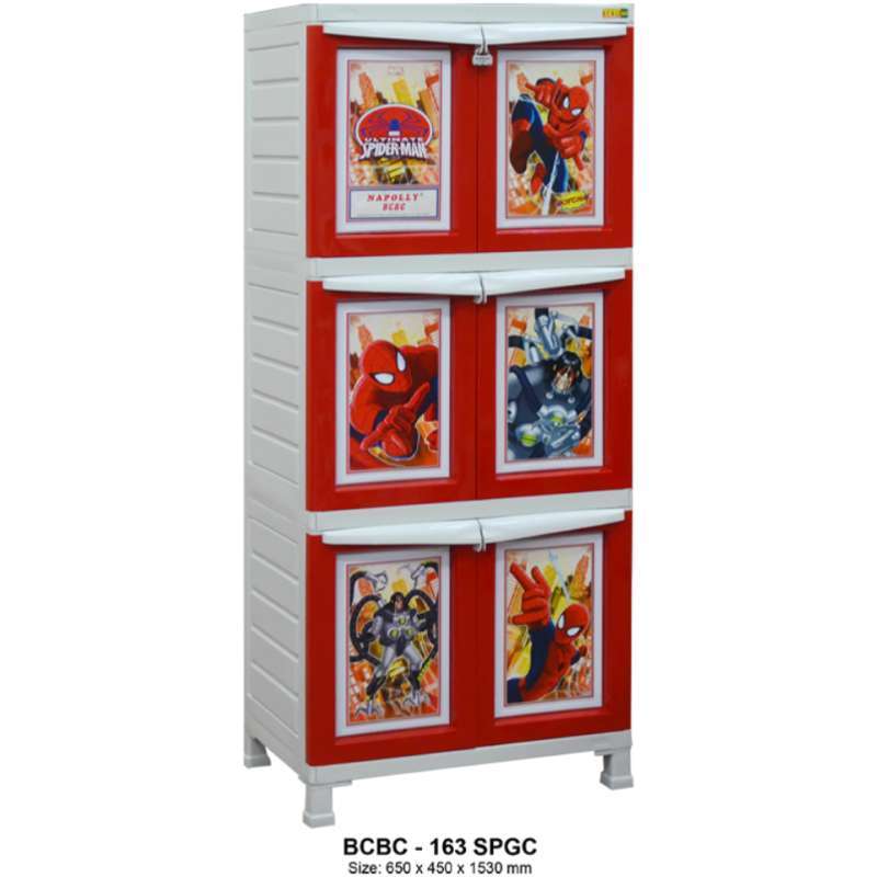 Jual Napolly Lemari Plastik Bcbc 163 Spgc Merah Spiderman 4 Susun Terbaru Juli 2021 Blibli