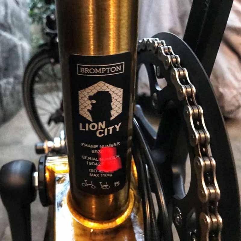 Brompton top lion city