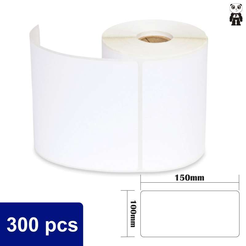 OEM Thermal Labels Sticker - Putih [100x150 mm/300 Pcs/A6]