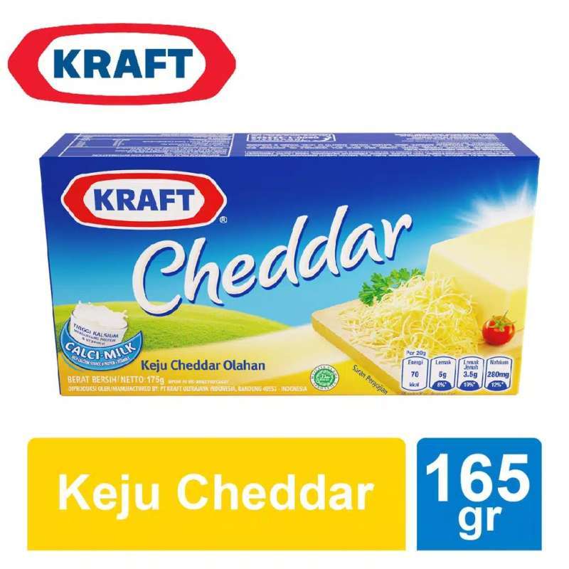 Kraft Keju Cheddar 165 G Terbaru Agustus 2021 Harga Murah Kualitas Terjamin Blibli