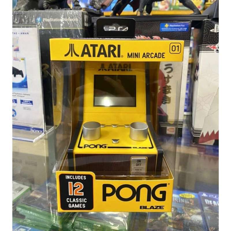 Jual Atari Blaze Pong Mini Arcade 12 Built In Games Online Desember 2020 Blibli