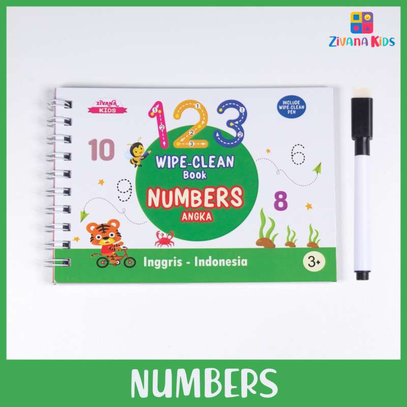 Jual Zivana Kids Wipe And Clean Activity Book Buku Edukasi Anak Belajar Menulis Membaca Mengenal Angka Mainan Edukasi Anak Balita Paud Tk Online Oktober 2020 Blibli Com