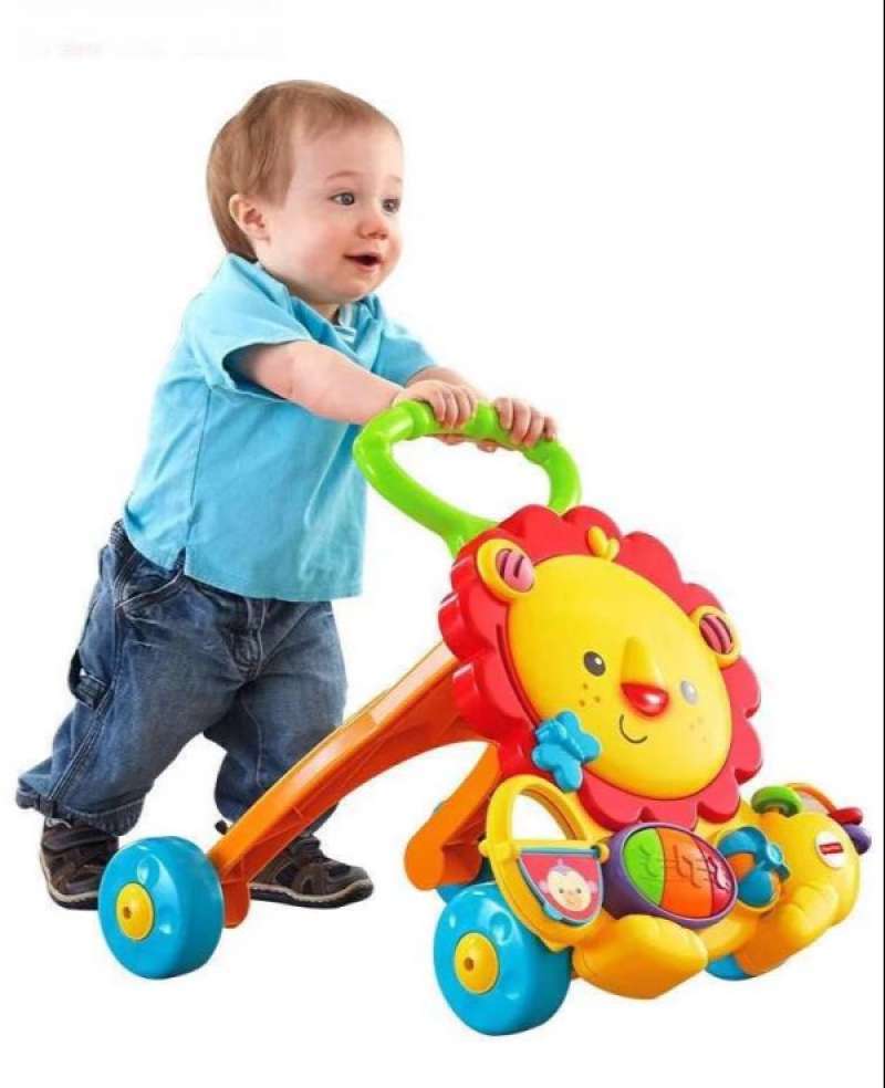 Lion push walker store