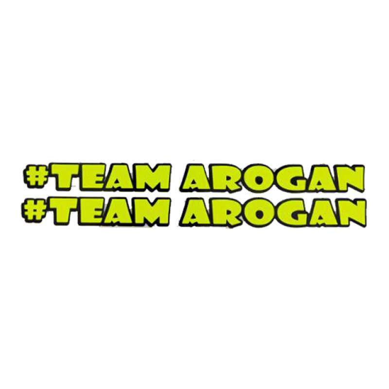 Jual Cahaya Stiker Team Arogan Cutting 