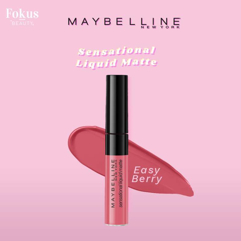 Jual Maybelline Color Sensational Liquid Matte Lipstick Matte Lipcream Dengan Warna Intens Online Desember 2020 Blibli
