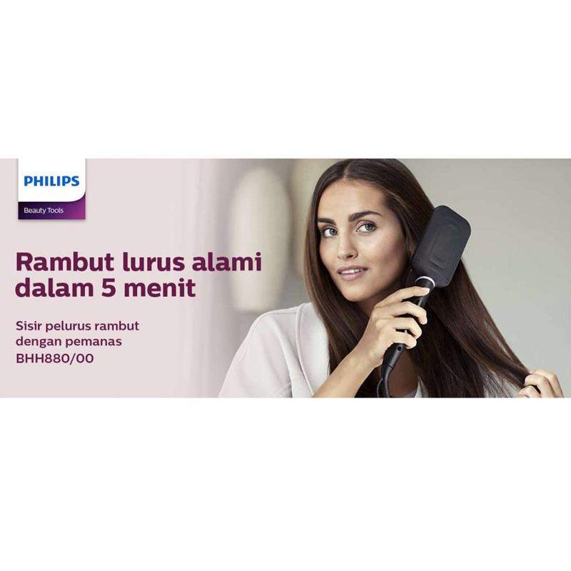 harga philips heated straightening brush