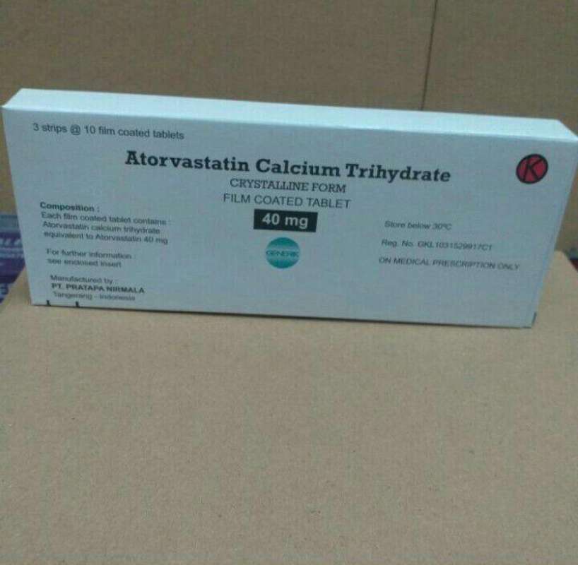 Pratapa Atorvastatin 40mg Box Isi 30 Tablet Obat Resep Dokter Terbaru Agustus 2021 Harga Murah Kualitas Terjamin Blibli