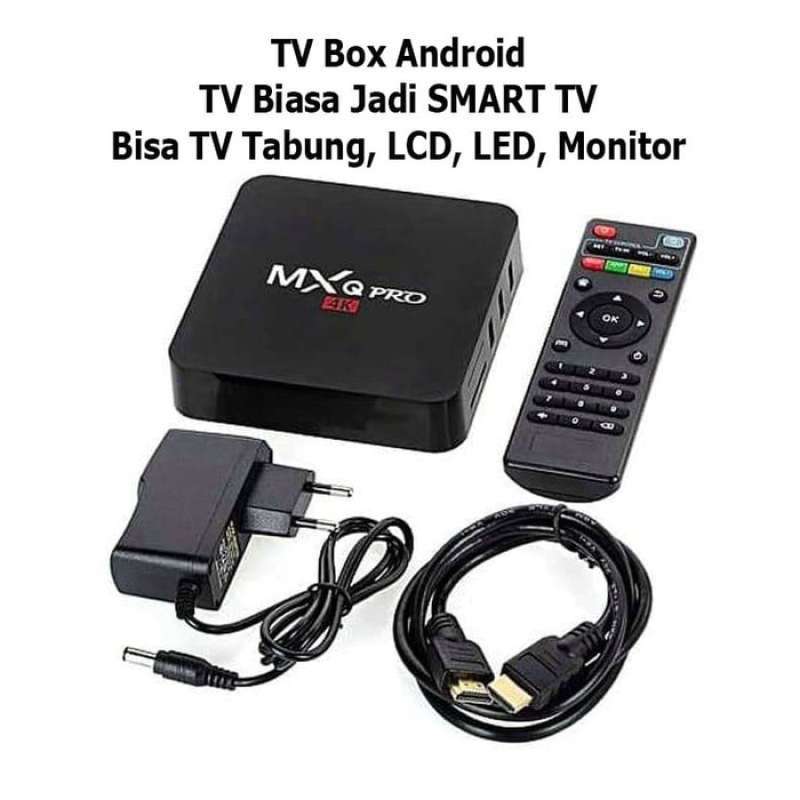 Mxq Pro Tv Box Android Tv Biasa Jadi Smart Tv Terbaru Agustus 2021 Harga Murah Kualitas Terjamin Blibli