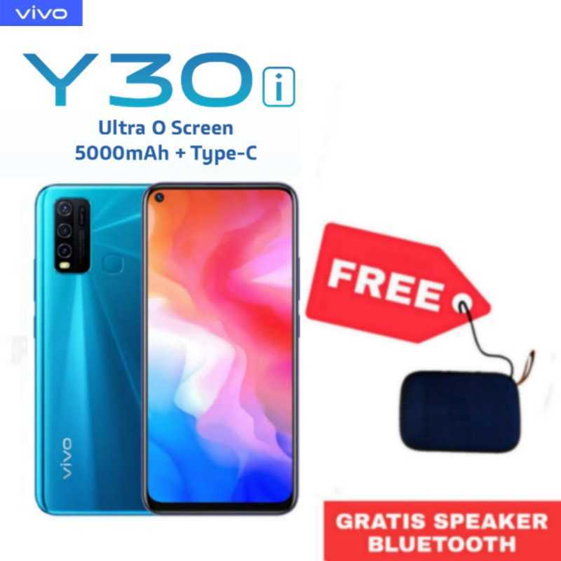 Jual Vivo Y30i Smartphone 64gb 4gb Free Speaker Bluetooth Online September 2020 Blibli Com
