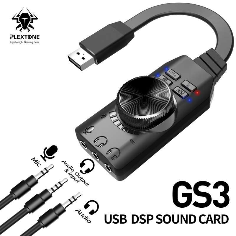 Promo PLEXTONE GS3 USB Soundcard 