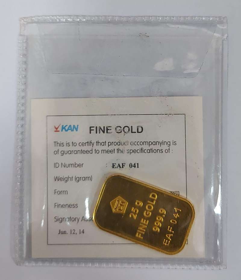 Jual Logam Mulia Antam 25 Gram Tahun 2014 Online November 2020 Blibli Com