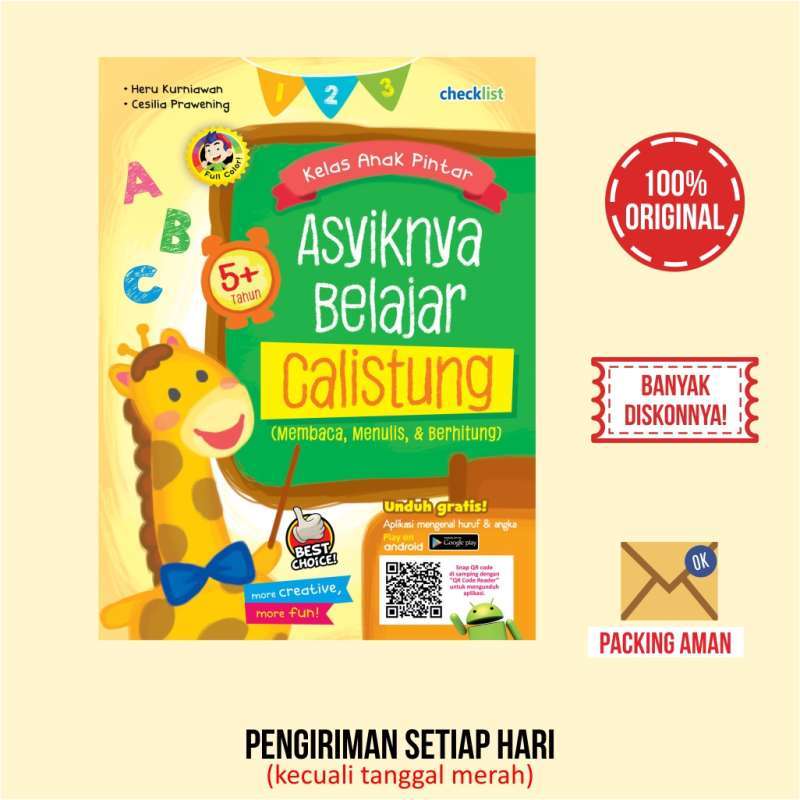 Jual Buku Aktivitas Paud Tk Asyiknya Belajar Calistung Full Color Online Oktober 2020 Blibli Com