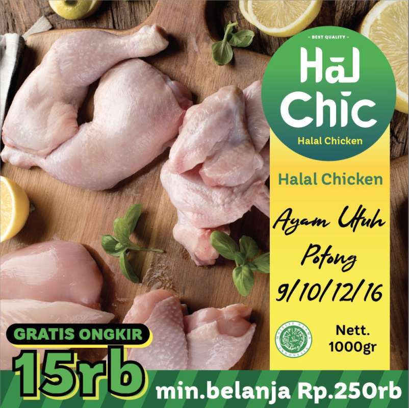 Jual Halal Ayam Potong Potong 9 10 12 16 1kg Jakarta Pusat Terbaru Juni 2021 Blibli