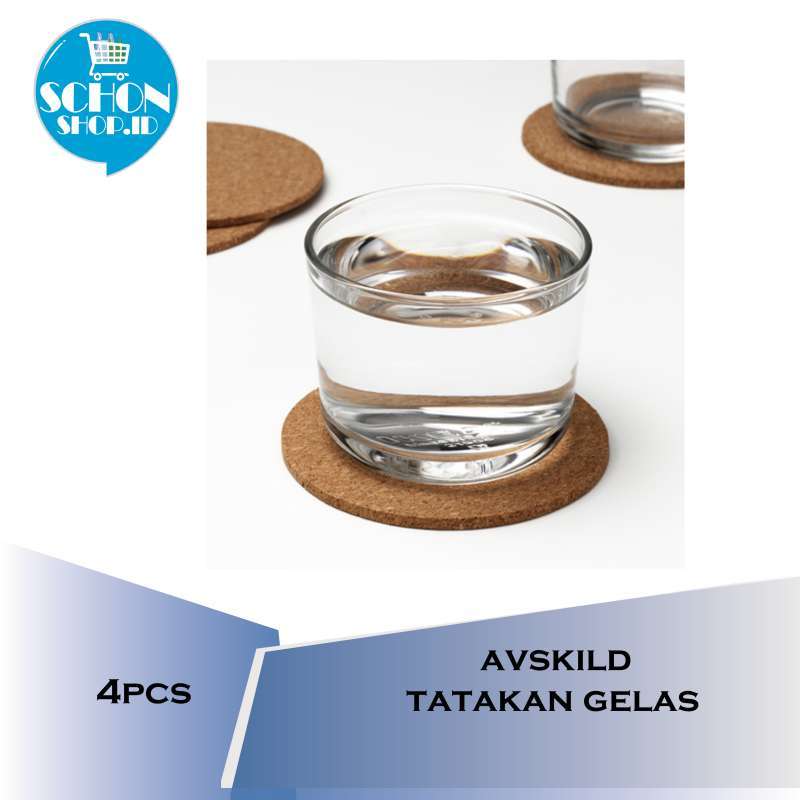 Jual Ikea Avskild Tatakan Gelas Motif Kayu 4pcs Murah September 2020 Blibli Com